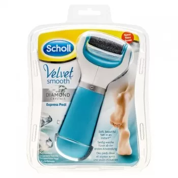 Scholl Velvet Smooth električna turpija sa dijamantima