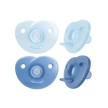Avent varalica Soothie 0-6m plava 2 komada