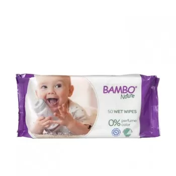 BAMBO VLAŽNE MARAMICE, 50 KOMADA