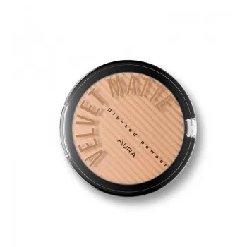 Aura Velvet Matte kompaktni puder 313 Honey 9g