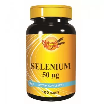 Natural Wealth Selen 50mcg 100 tableta
