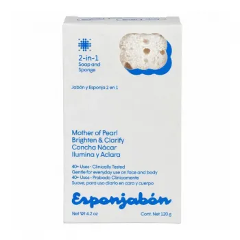Esponjabon 2u1 sunđer i sapun sa bisernim prahom 120g