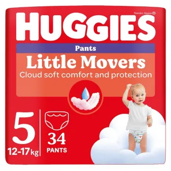 Huggies Pants gaćice 5 12-17kg 34 komada