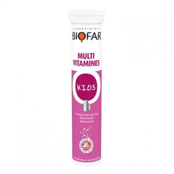 Biofar Multivitamini Kids 20 šumećih tableta