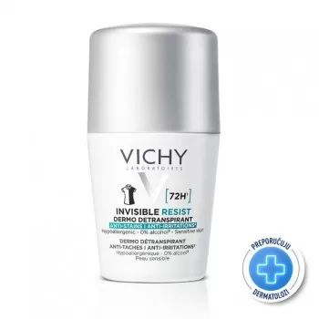 Vichy Invisible Resist roll-on 72h 50ml