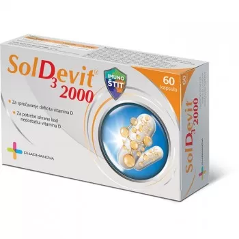 Soldevit 2000 IJ 60 kapsula