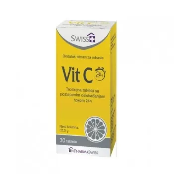 VITAMIN C 24 SWISS+ TABLETE A30
