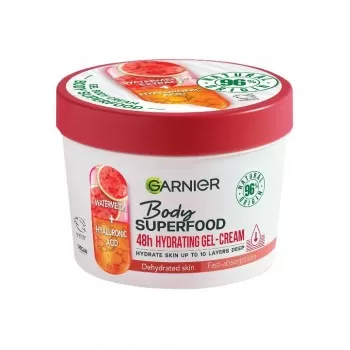 Garnier Body Superfood gel-krema za telo za dehidriranu kožu Lubenica+Hijaluronska kiselina 380ml