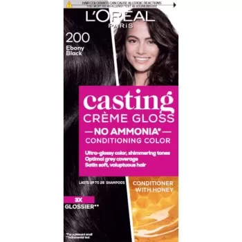 L'Oréal Paris Casting Creme Gloss boja za kosu 200 abonos crna