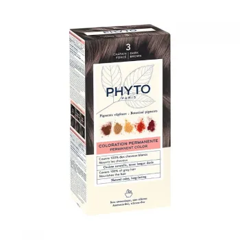 PhytoColor farba za kosu 3 tamno smeđa