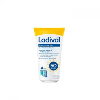 Ladival gel za lice za kožu sklonu alergiji SPF50+ 50ml