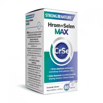 Strong Nature Hrom Selen Max 60 kapsula