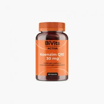 BiVits Activa koenzim Q10 30mg 60 kapsula