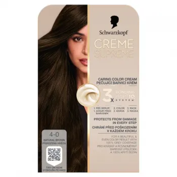 Creme Supreme farba za kosu 4.0 Natural Dark Brown