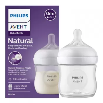 AVENT BOCA NATURAL RESPONSE 0M+ 125ML