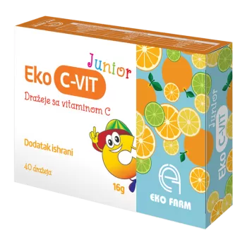Eko C-Vit Junior 40 dražeja