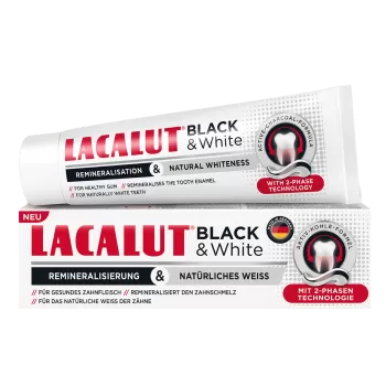 Lacalut Black & White pasta za zube 75ml