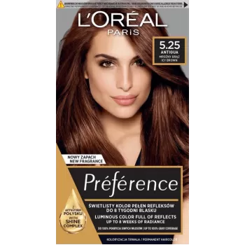 L'Oréal Paris Préférence boja za kosu 5.25 Antigva ledeno smeđa