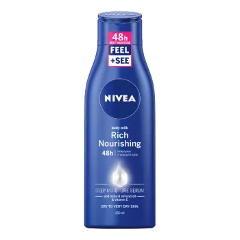 NIVEA HRANLJIVO MLEKO ZA NEGU TELA 250ML
