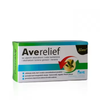 Averelief 10 supozitorija