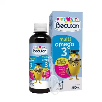 Becutan Kids Vits Multi Omega 3 sirup 250ml