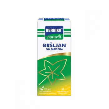 HERBIKO SIRUP BRŠLJAN SA MEDOM 125ML