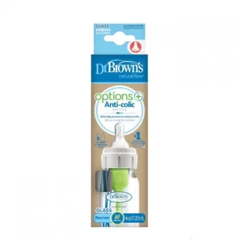 Dr.Brown's Standard Options+ staklena bočica 120ml