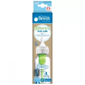 Dr.Brown's Standard Options+ staklena bočica 250ml