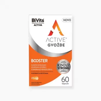 Bivits Activa Gvožđe kapsule 60 kom