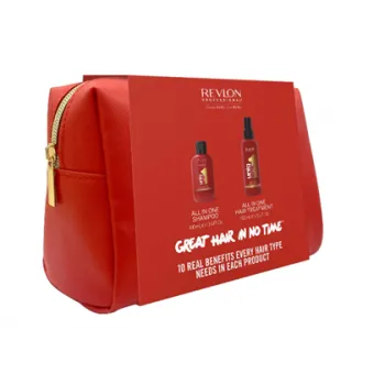Revlon set torbica Uniq One šampon 100ml + sprej 150ml