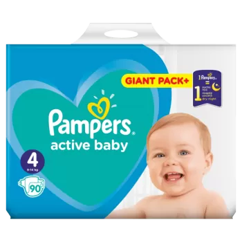 Pampers 4 9-14kg 90 komada