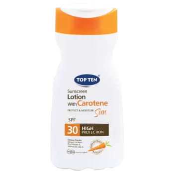 Top Ten Carotene Sun losion SPF 30 200ml
