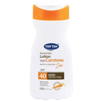 Top Ten Sun Carotene losion SPF 40 200ml