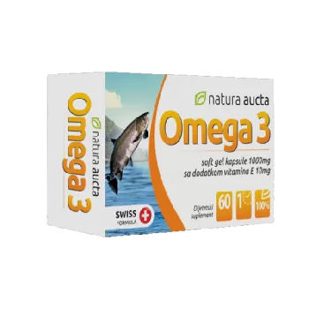Natura Omega 3+E vitamin 60 kapsula 1000mg