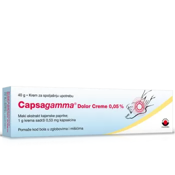 Capsagamma Dolor krema 0,05% 40g