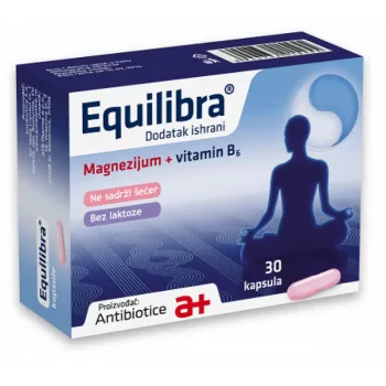 Equilibra magnezijum i vitamin B6 30 kapsula