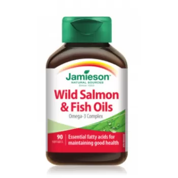 Jamieson Wild Salmon & Fish Oil 90 kapsula