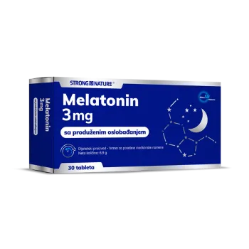 Strong Nature Melatonin 3mg 30 tableta