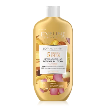 Eveline Botanic Expert 5 Precious Oils losion za telo 350ml