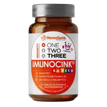 One Two Three Imunocink za decu 60 tableta za žvakanje