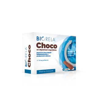 Biorela Choco štanglice 10 kom