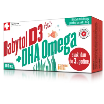BABYTOL D3+OMEGA KAPSULE A30