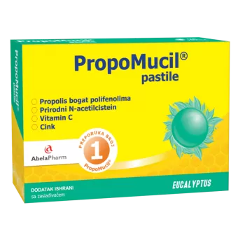 PROPOMUCIL EUKALIPTUS, 24 PASTILE