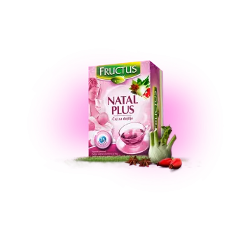 Fructus čaj Natal Plus za dojilje filter 25 kesica