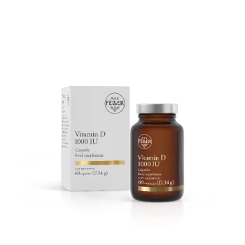 Feller Vitamin D 1000 IJ 60 kapsula