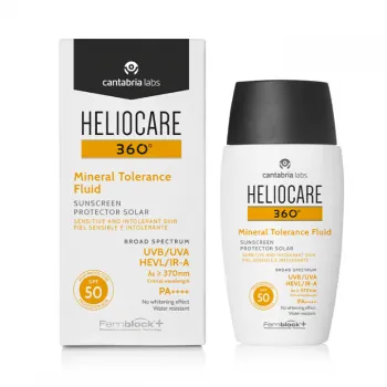 Heliocare 360 Mineral Tolerance Fluid SPF50 50ml