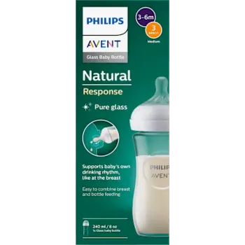 Avent Natural Response staklena flašica 240ml