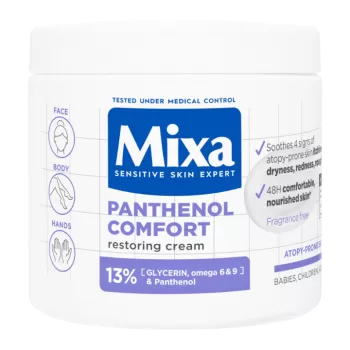 Mixa Panthenol Comfort 13% umirujuća krema 400ml