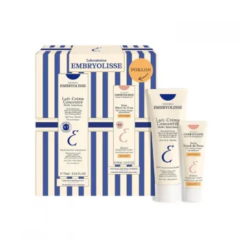 Embryolisse set višenamenska hranljiva hidratantna krema 75ml + Radiant Complexion krema kajsija 30ml