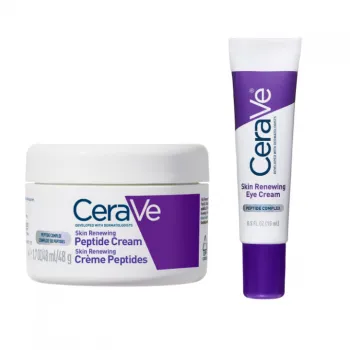 CeraVe set peptidna krema + obnavljajuća krema za područje oko očiju
